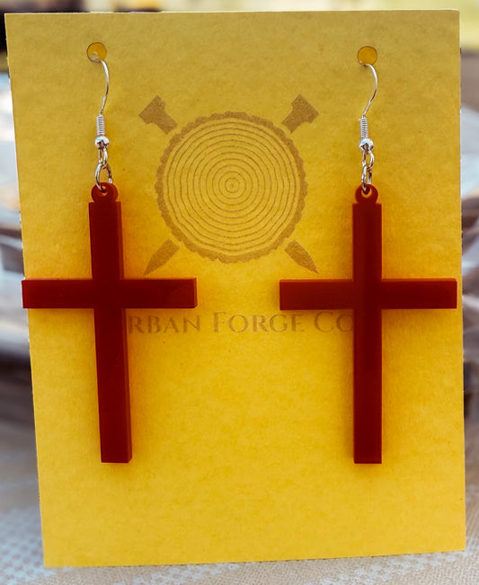 Cross Earrings