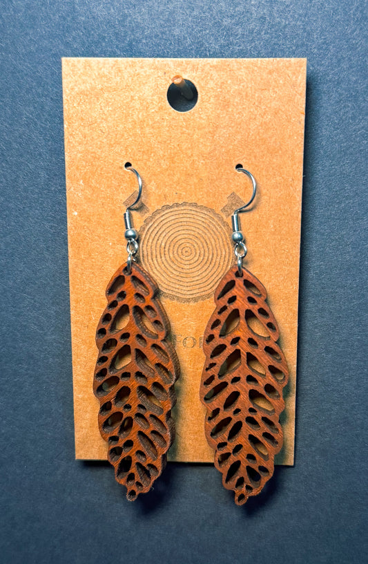 Wild Leaf Earrings