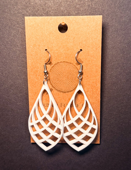 Lattice Drop Earrings