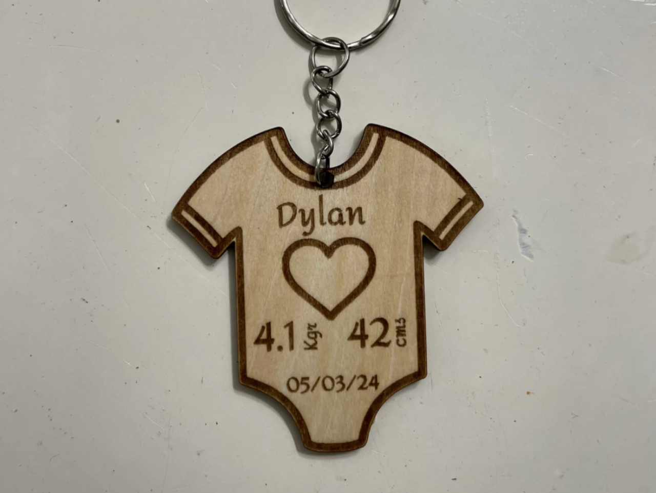 Custom Name Keychain