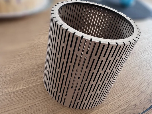 Wooden Candle Holder