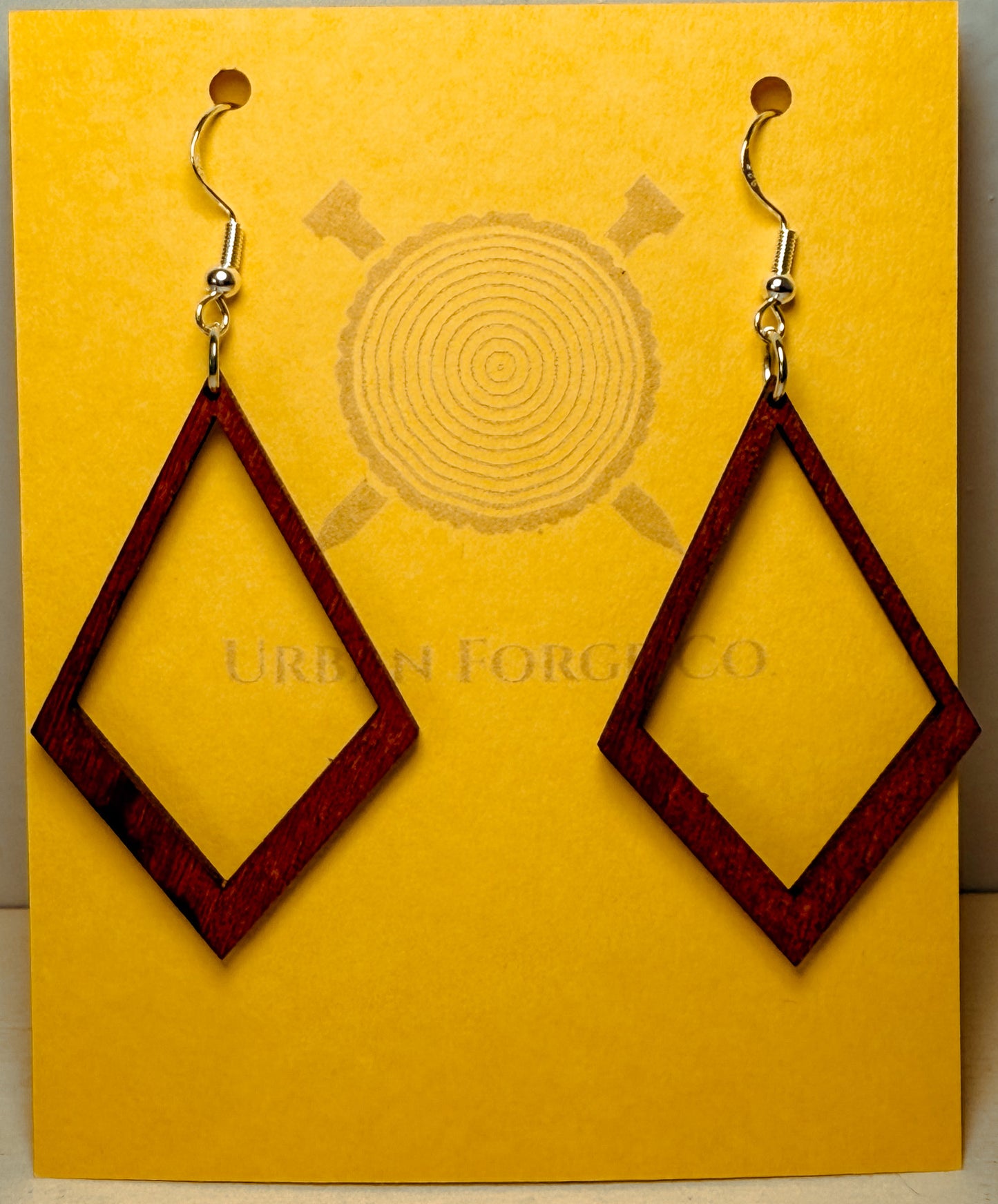 Diamond Frame Earrings