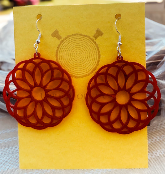 Mandala Bloom Earrings