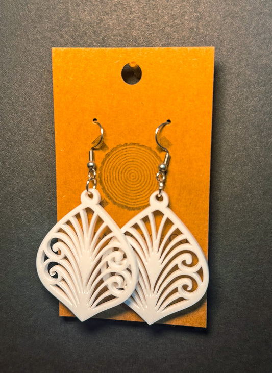 Palm Frond Earrings