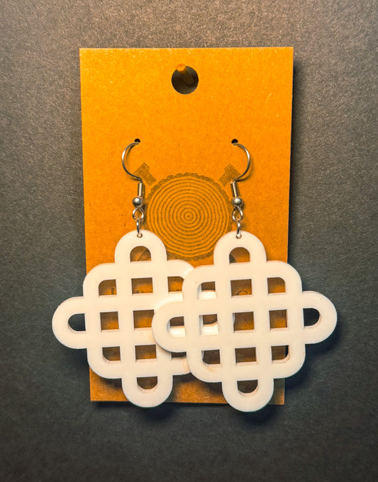 Infinity Weave Earrings