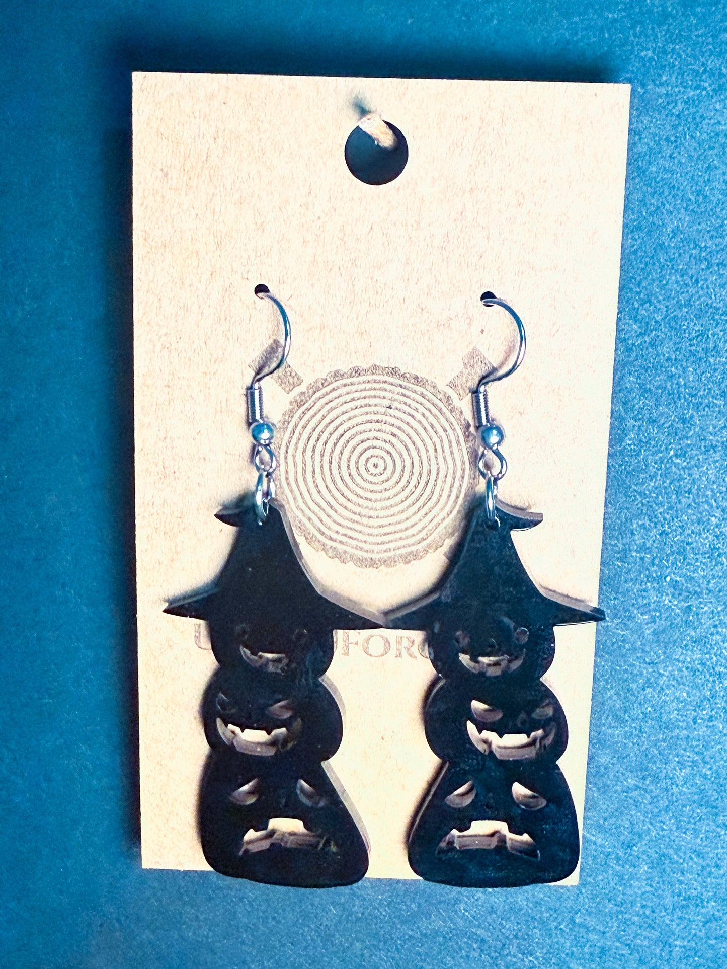 Witchy Pumpkin Earrings