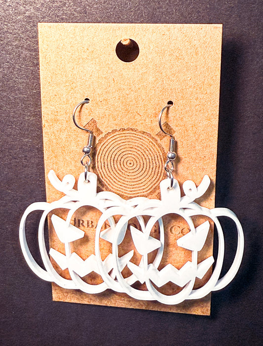 Scary Pumpkin Earrings