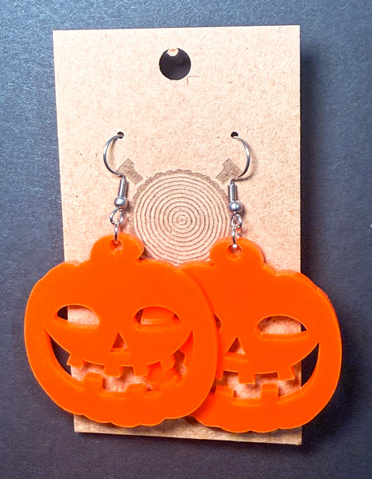 Happy Pumpkin Earrings