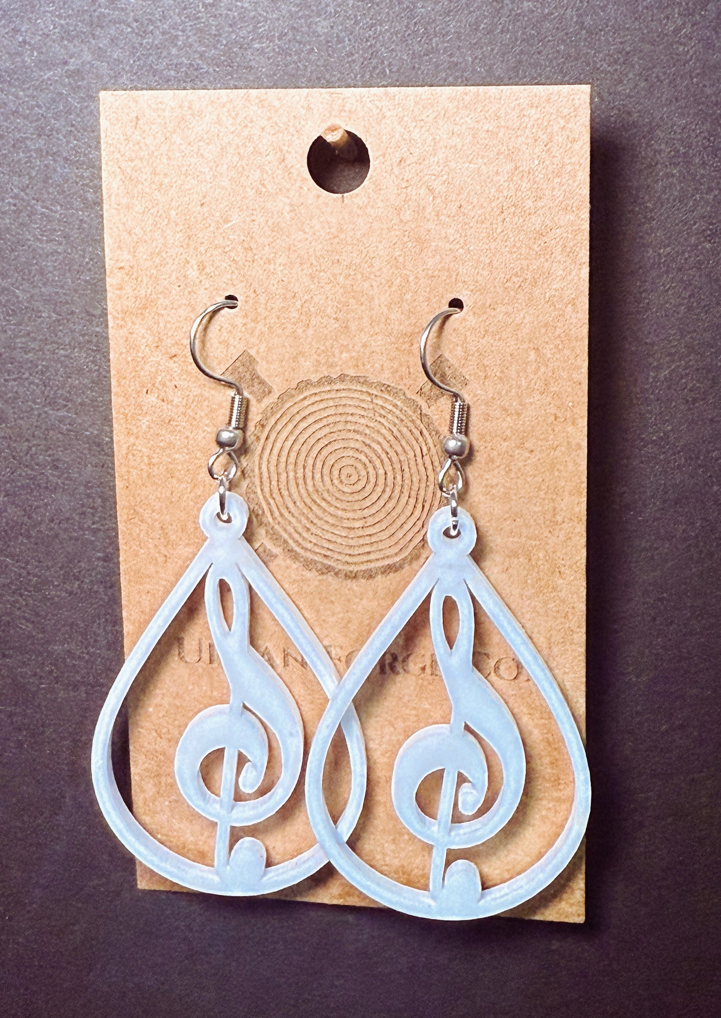Treble Clef Earrings