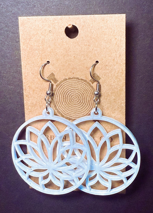 Full Lotus Earrings