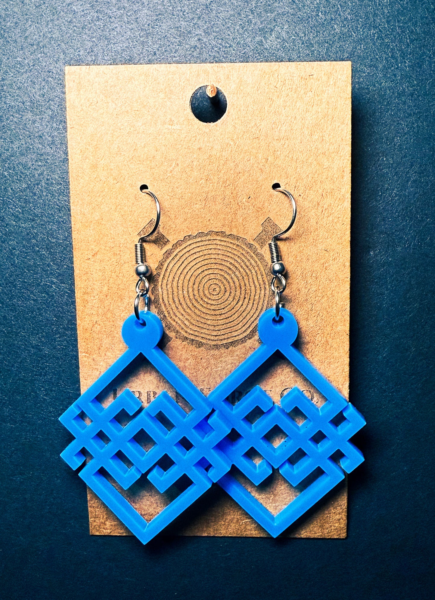 Celtic Diamond Earrings