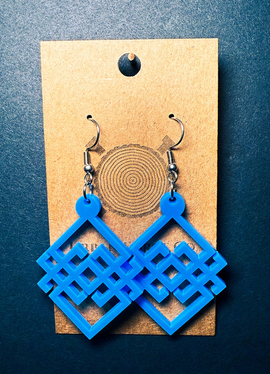 Celtic Diamond Earrings