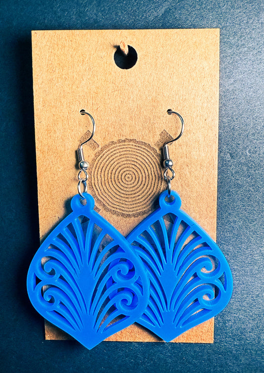 Palm Frond Earrings