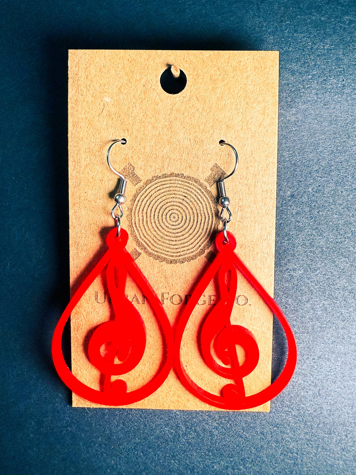 Treble Clef Earrings