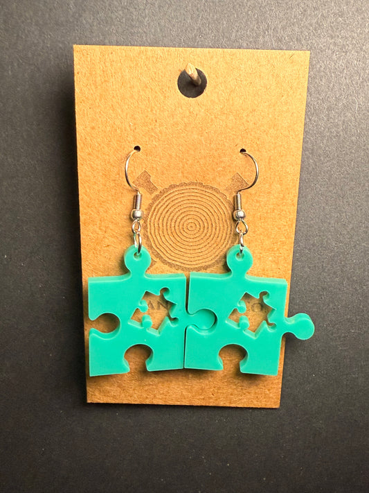 Puzzle Earrings
