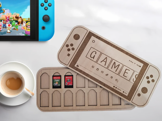Nintendo witch game cartridge holder