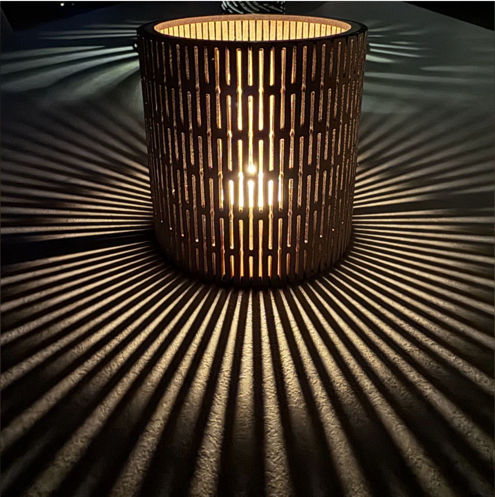 Wooden Candle Holder