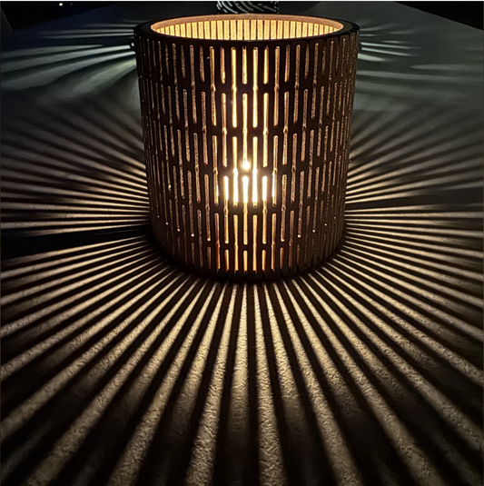Wooden Candle Holder