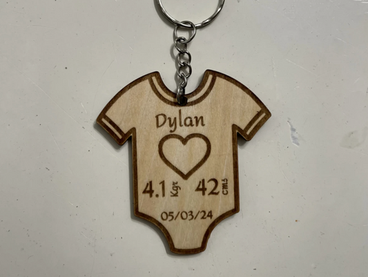 Custom Name Keychain